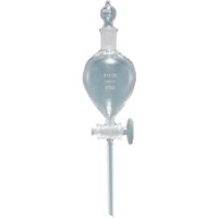 東京硝子器械 TGK F共通球型分液ロート 球栓 50mL 15/25 000095521 1個