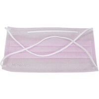 橋本クロス 橋本 呼吸がラクマスク ピンク 2層・頭掛け 100枚×30箱 HV102HLP 1Cs(3000枚)