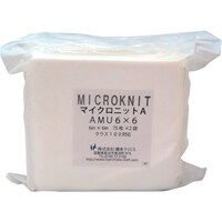 橋本クロス 橋本 マイクロニットA(厚手)AMU6×6 6in×6in 75枚×2×10袋入 AMU6X6 1箱