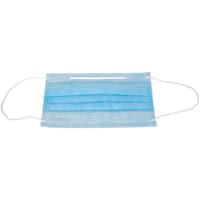 橋本クロス 橋本 呼吸がラクマスク ブルー 2層・耳掛け 100枚×30箱
