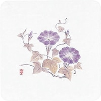 遠藤商事 TKG アーテック 和風コースター四季角(50枚入) WCOK6 朝顔 PKCH3 1個