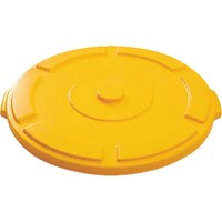 遠藤商事 TKG トラスト ラウンドコンテナ用蓋 1611イエロー(1011用) KTL3903 1個