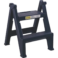 遠藤商事 TKG トラスト 折りたたみステップツール 2段 6932 ブラック