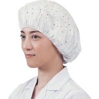 遠藤商事 TKG スギヤマ つくつく帽子(電石不織布) EL102 L ホワイト(100枚入)