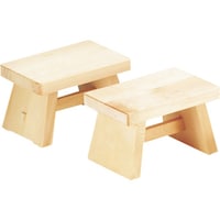 遠藤商事 TKG ヤマコー 桧 風呂椅子(中) ZHL01 1個