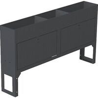 ジェフコム DENSAN バンキャビネット(サイド棚) SCTS05 1個