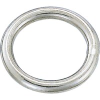 水本 水本 ステンレス 丸リンク 線径16mm内径70mm A012 1個