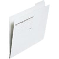 プラス PLUS 87239)カットフォルダー 4山 FL064IF A4 灰 FL064IFGY 1Pk(4冊)