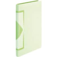 プラス PLUS 98693)Pasty smartクリアファイル 40P GR FC690PSGR 1冊