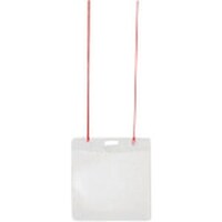 プラス PLUS 84707)イベント名札50枚入 CTE1 レッド