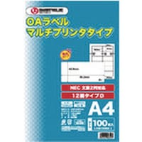 プラス JTX 46529)OAマルチラベルD 12面100枚 A129J