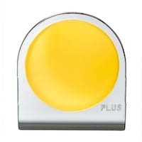 プラス PLUS 80563)カラーマグネットクリップ 大 イエロー