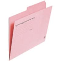 プラス PLUS 87338)カットフォルダー 2山 FL062IF A4 桃 FL062IFPK 1Pk(2冊)