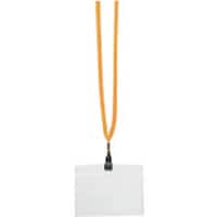 プラス JTX 860205)再生ループ式名札 橙10枚 B650JOR B650JOR 1Pk(10枚)