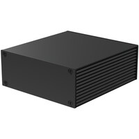 タカチ電機工業 タカチ 放熱ケース ブラック HEN110412B 1台