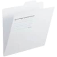 プラス PLUS 838215)間伐材個別フォルダ FL061KIFグレー10枚