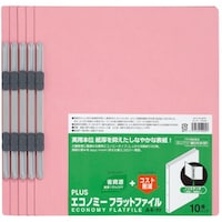プラス PLUS 79358)エコノミーフラットファイルA4S No.021E PK