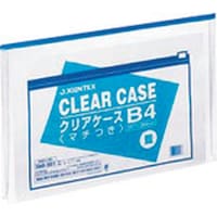 プラス JTX 260062)クリアケス横型マチ付B4X5枚 D087J5B4 D087J5B4 1Pk(5枚)