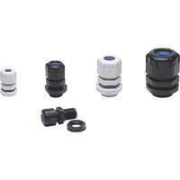 タカチ電機工業 タカチ 耐候性Mネジケーブルグランド ライトグレー 100個入り RMW12S7SP 1袋(100個)