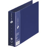 プラス PLUS 84661)2リングファイルFC141RF A5E 35mmネイビー