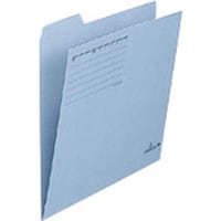 プラス PLUS 90854)カットフォルダー FL003IF A4E 青 3枚