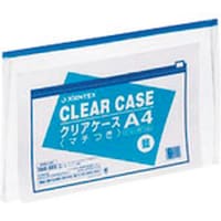 プラス JTX 260063)クリアケス横型マチ付 A4X5枚 D085J5A4
