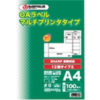 プラス JTX 46530)OAマルチラベルE 12面100枚 A130J A130J 1冊(100枚)