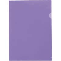 プラス JTX 89716)Hカラホルダ A4紫10枚 D610JPP