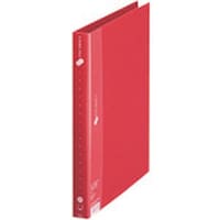 プラス PLUS 83022)2リングファイルFC102RF A4S 29mm 赤 FC102RFRD 1冊