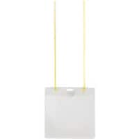 プラス PLUS 84706)イベント名札50枚入 CTE1 イエロー CTE1YL 1Pk(50枚)