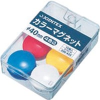 プラス JTX 330432)カラマグネット 40mm混色10個 B159JM B159JM 1箱(10個)