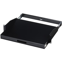 タカチ電機工業 タカチ EIAラックスライドテーブル 黒半つや塗装 NST88B 1台