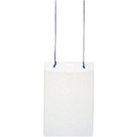 プラス PLUS 84802)イベント名札ハガキ 50枚入 ブルー