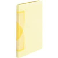 プラス PLUS 98692)Pasty smartクリアファイル 40P YL FC690PSYL 1冊