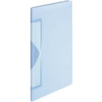 プラス PLUS 98685)Pasty smartクリアファイル 20P BL FC680PSBL 1冊