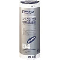 プラス PLUS 57316)FAX感熱記録紙 FR257H B4 1in 100m FR257H 1本