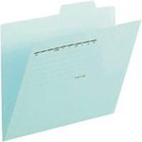 プラス PLUS 294640)個別フォルダー FL067IF B5E 青 10枚 FL067IFBL10 1Pk(10枚)