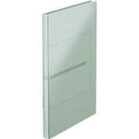 プラス PLUS 89147)背幅伸縮フラット セノバスEX FL021SL 灰 FL021SLGY 1冊