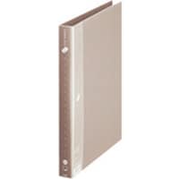 プラス PLUS 83020)2リングファイルFC102RF A4S 29mm グレー FC102RFGY 1冊