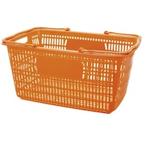 プラス JTX 365221)ショップかご 30L橙 B264JOR