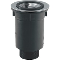 カクダイ KAKUDAI 耐熱流し台トラップ 453015 1個