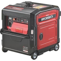 MEIHO MEIHO ガソリン溶接機 インバータ発電機兼用溶接機 MW3000IS 1台