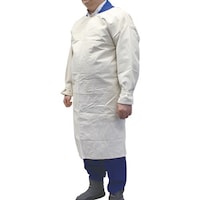 日本光器製作所 NIKKO 帆布袖付エプロンL