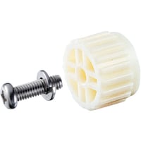 シロクマ SHIROKUMA 打込ナットビス付 樹脂 φ32用