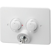 カクダイ KAKUDAI 洗濯機用混合栓(立ち上がり配管用) 127102KW 1個