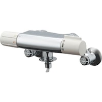 カクダイ KAKUDAI 洗濯機用サーモスタット混合栓(ストッパーつき) 177002K 1個