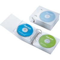 サンワサプライ SANWA リングファイルケース(36枚収納・クリア) FCDRG36CLN 1S(2個)