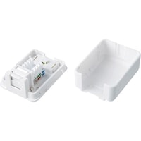 サンワサプライ SANWA シャッター付ローゼットキット(マグネット付) LARZ21K 1個