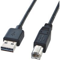 サンワサプライ SANWA 両面挿せるUSBケーブル(AB標準) KUR1 1本