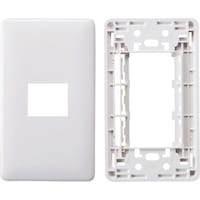 サンワサプライ SANWA JIS対応フェイスプレート(1ポート用) LAFPJ1K 1個